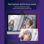 وب کم مدل  4K 12 MP 20X Zoom Dual Lens Auto Focus
