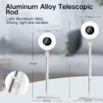 وب کم مدل 2k Autofocus 60fps Led